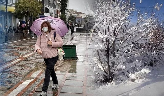 DOĞU'YA KAR, MARMARA'YA KUVVETLİ YAĞIŞ UYARISI