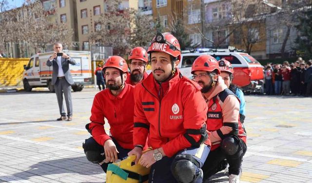 ELAZIĞ’DA DEPREM VE YANGIN TATBİKATI