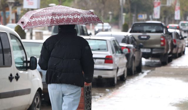 ELAZIĞ’DA KISA SÜRELİ SAĞANAK