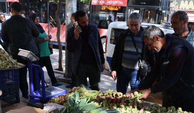 DOĞAL İLAÇ ‘ÇİRİŞ OTU’ ELAZIĞ’DA SATIŞA SUNULDU