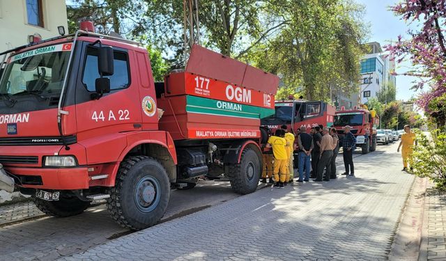 ELAZIĞ'DA ORMAN YANGINLARI İLE MÜCADELE EĞİTİMLERİ SÜRÜYOR