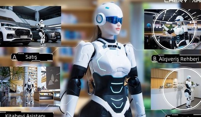 CHERY AKILLI ROBOT SEKTÖRÜNE ADIM ATIYOR