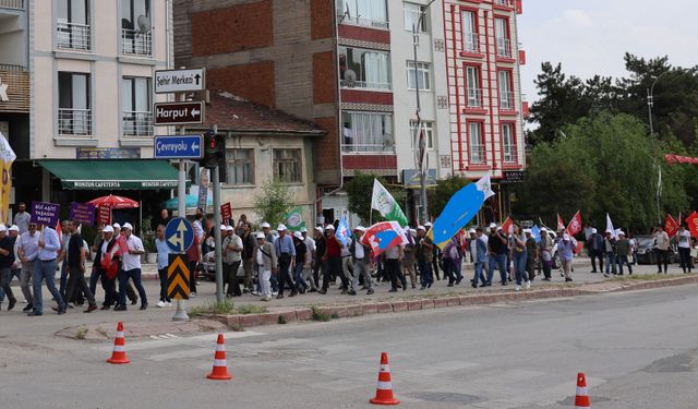 ELAZIĞ’DA 1 MAYIS KUTLANDI