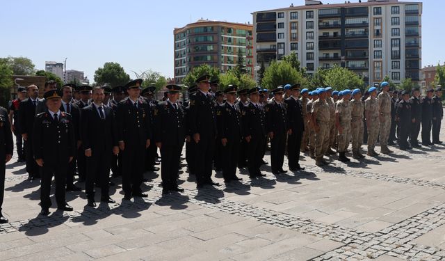 ELAZIĞ'DA JANDARMANIN 185. YILI KUTLANDI