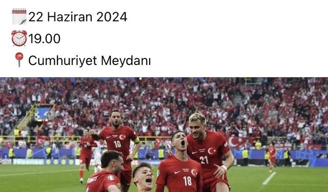 MİLLİ HEYECAN DEV EKRANDA