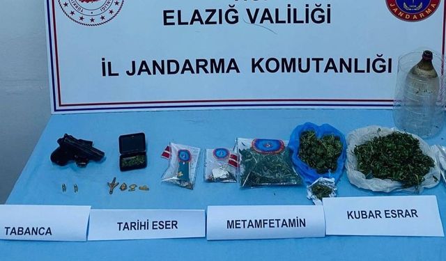 ELAZIĞ UYUŞTURUCUYLA MÜCADELE: 1 GÖZALTI