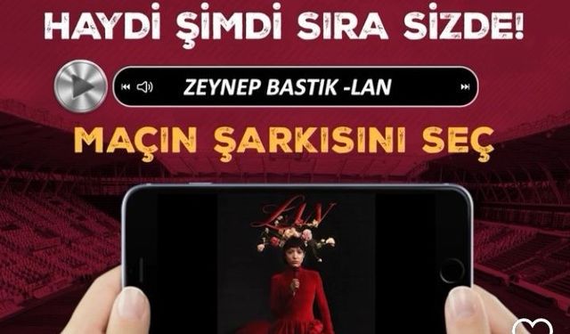 ELAZIĞSPOR 'MAÇIN ŞARKISINI' TARAFTARLARINA SORUYOR