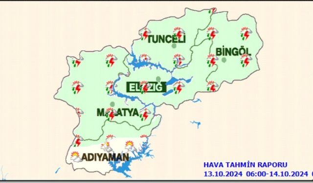 METEOROLOJİDEN YAĞIŞ UYARISI