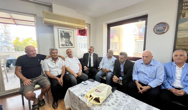 BAŞKAN ALAN, ANTALYA ELAZIĞLILAR DERNEĞİ’Nİ ZİYARET ETTİ