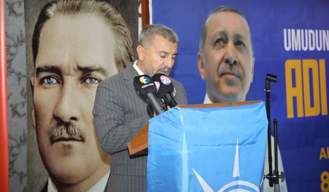 AK PARTİ PALU İLÇE KONGRESİNDE MURAT YILDIRIM BAŞKAN SEÇİLDİ