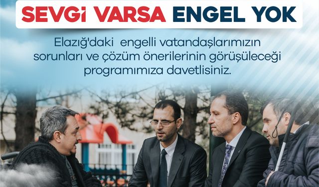 SEVGİ VARSA, ENGEL YOK!