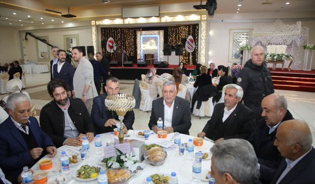 "TEŞKİLAT VEFA İFTARI" KALABALIK GEÇTİ