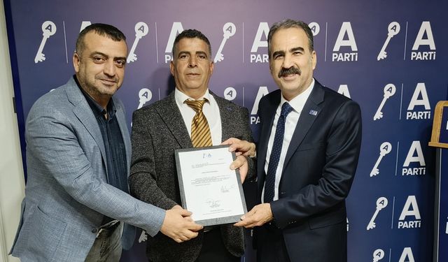 ANAHTAR PARTİ ALACAKAYA İLÇE BAŞKANLIĞINA ATAMA YAPILDI