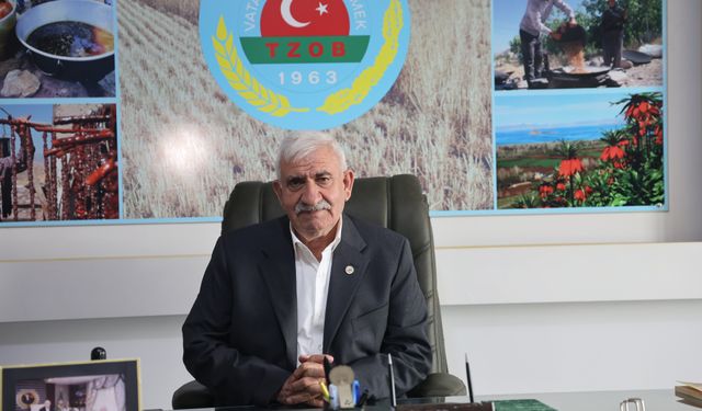 ELAZIĞ ZİRAAT ODASI BAŞKANI HACIOĞULLARI'NDAN AÇIKLAMA
