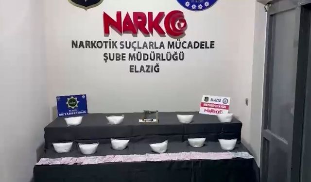 5 KİLO UYUŞTURUCU ELE GEÇİRİLDİ...