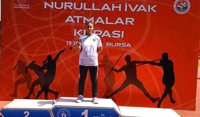 SPORCULARIMIZDAN ATLETİZMDE BÜYÜK BAŞARI
