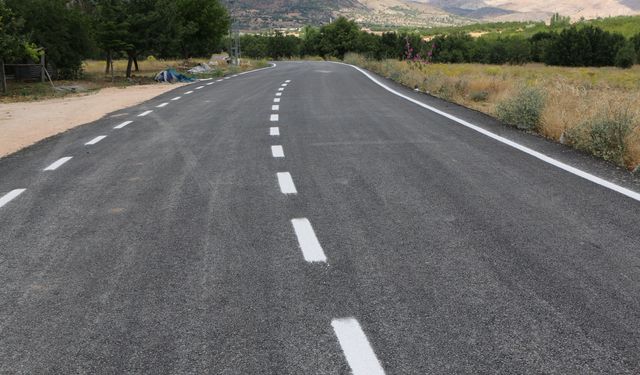 4 KÖYÜN BSK KAPLAMALI YOL ÇALIŞMASI TAMAMLANDI