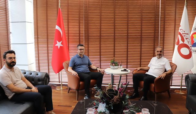 FIRAT ELEKTRİK MÜDÜRÜ GÜL’DEN BAŞKAN ALAN’A ZİYARET