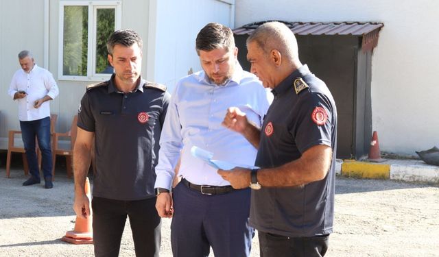 NAZIRLI: "İTFAİYE ERLERİMİZ İÇİN ÇALIŞMAK, BİZİM İÇİN ONURDUR."