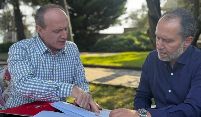 YRP MKYK ÜYESİ MEHMET GÜL, GENEL BAŞKAN ERBAKAN’LA GÖRÜŞTÜ