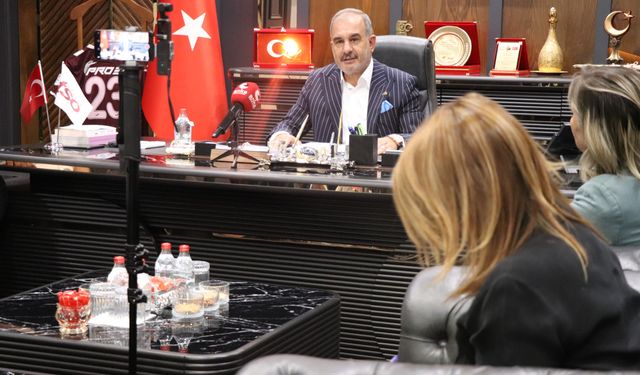 BAŞKAN ALAN: “İLİMİZİN SORUNLARINI CHP HEYETİNE SUNDUK”