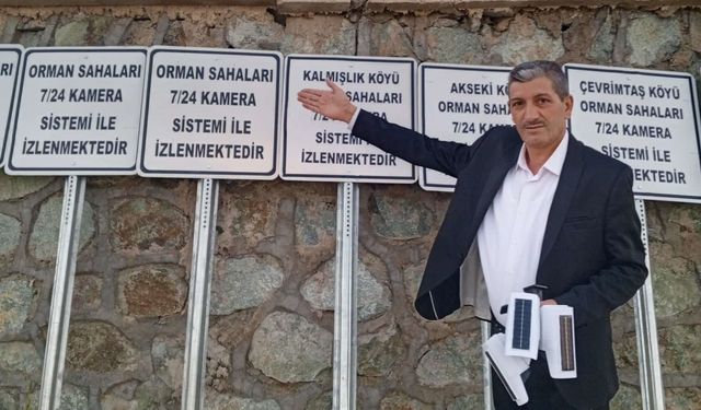 TEDBİR MUHTARDAN...