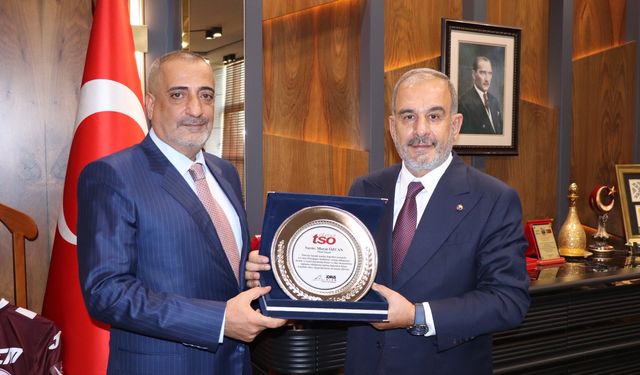 ÖZSAL İNŞAAT’DAN BAŞKAN ALAN’A ZİYARET