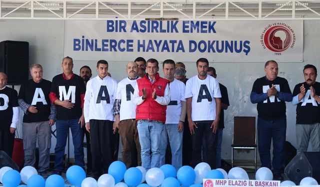 ELAZIĞ RUH SAĞLIĞI HASTANESİ 100. YILINI KUTLADI