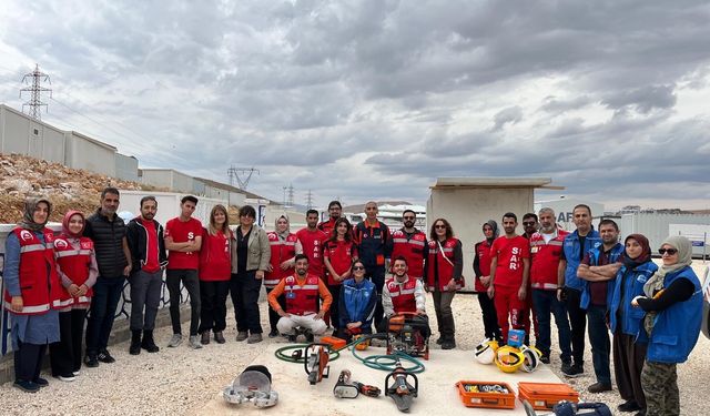 ARAMA KURTARMA EĞİTİMLERİ SÜRÜYOR