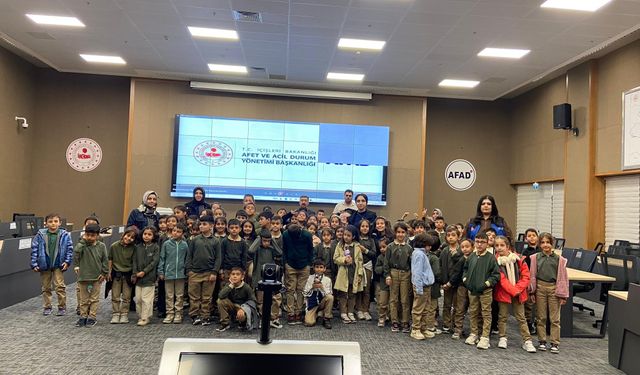 ELAZIĞ'DA ÖĞRENCİLERE AFET FARKINDALIK EĞİTİMİ