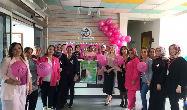 ELAZIĞ'DA MEME KANSERİ FARKINDALIK ETKİNLİĞİ