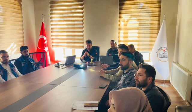 TÜRKİYE AFET MÜDAHALE PLANI TOPLANTISI