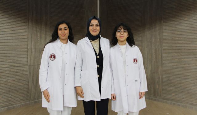 BEYAZ ÖNLÜKLERİNİ TÖRENLE GİYDİLER