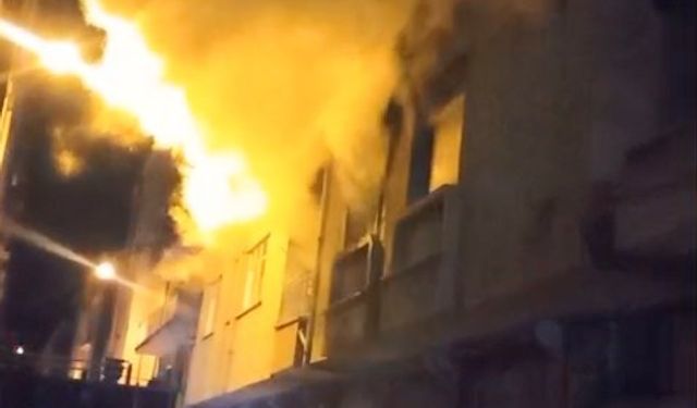 METRUK BİNADA YANGIN