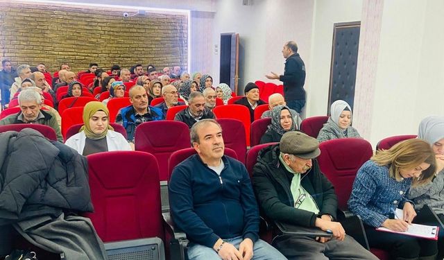 GAZİ HUZUREVİNDE AFET FARKINDALIK EĞİTİMİ