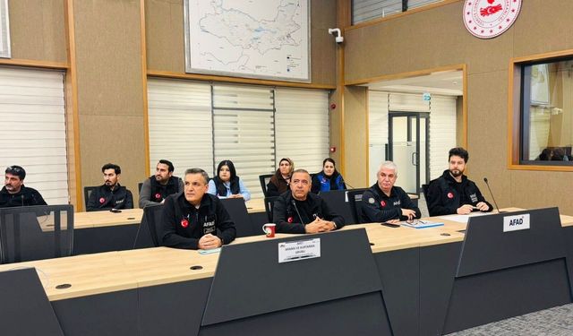 ÇIĞ RİSKİNE YÖNELİK DEĞERLENDİRME TOPLANTISI