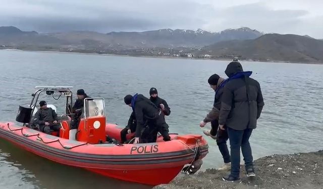 DALGIÇ POLİSLER ARAMALARA KATILDI