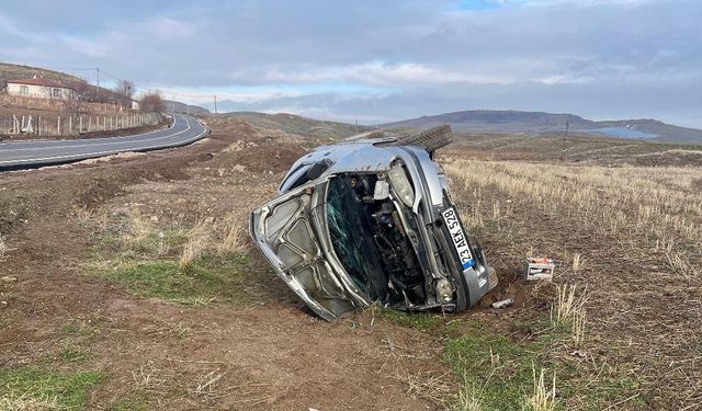 TRAFİK KAZASI: 1 YARALI