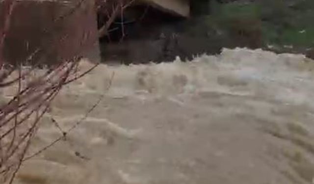 KAR ERİDİ, DERELER COŞTU