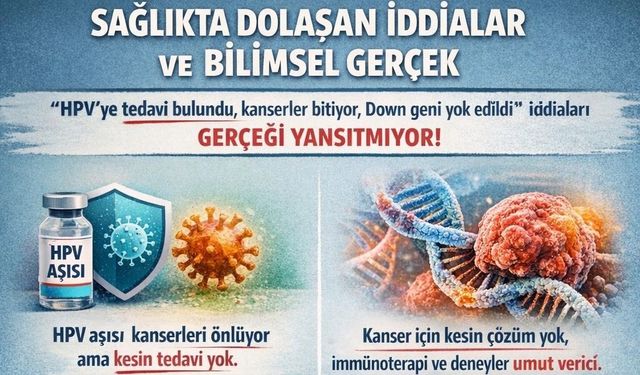 SAĞLIKTA DOLAŞAN İDDİALAR VE BİLİMSEL GERÇEKLER