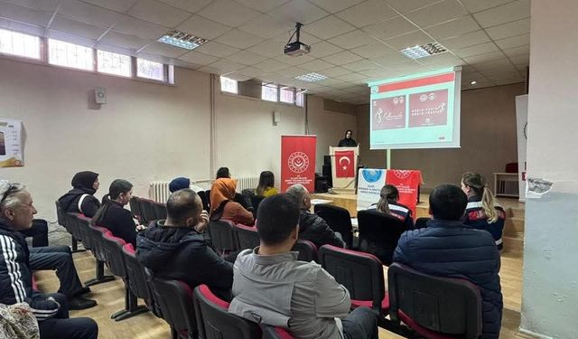 BASKİL'DE KADINA YÖNELİK ŞİDDETLE MÜCADELE EĞİTİMİ