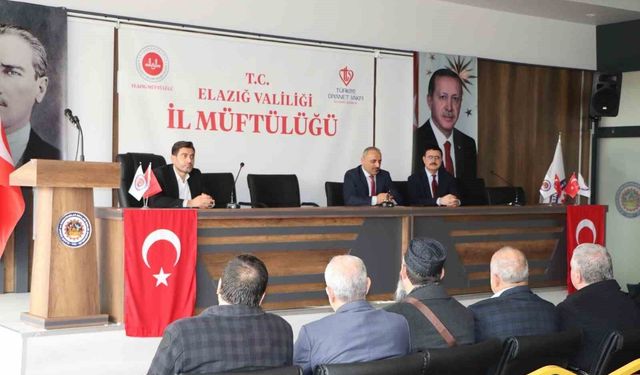 VAİZLİK HİZMETLERİ VE SAHADA YÜRÜTÜLEN ÇALIŞMALAR ELE ALINDI