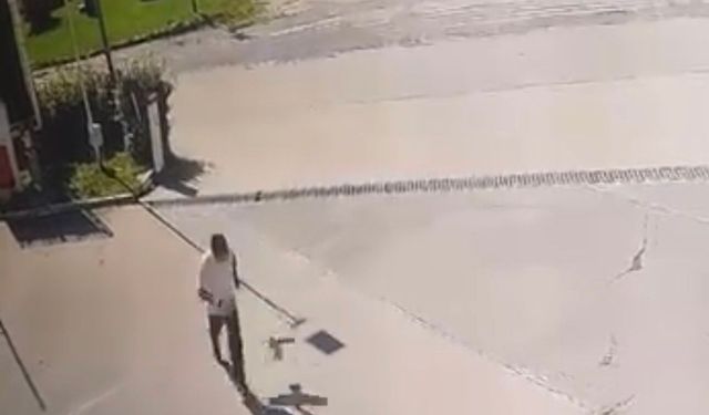 KARGADAN KAÇARKEN TAKLA ATTI