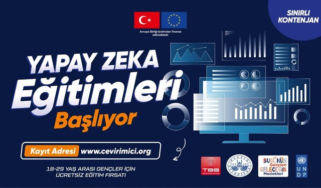 YAPAY ZEKA EĞİTİMLERİ BAŞLIYOR