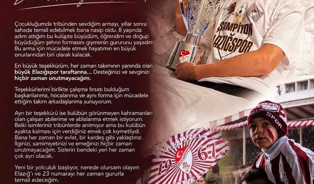 ERTUĞRUL VEDA ETTİ