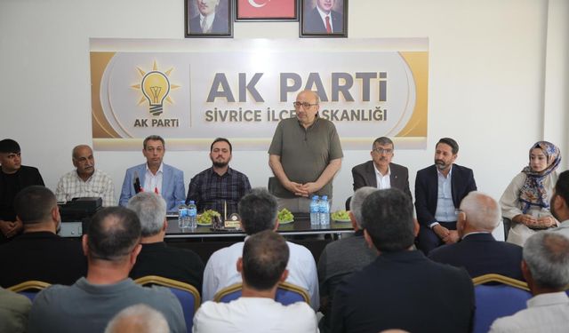 SİVRİCE İLÇESİNDE KAPSAMLI BULUŞMA