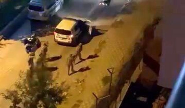 POLİS ÖZEL HAREKAT EKİPLERİNİ GÖRÜNCE TESLİM OLDU
