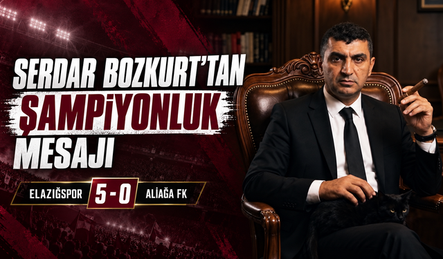 GALİBİYETİN ARDINDAN ŞAMPİYONLUK MESAJI