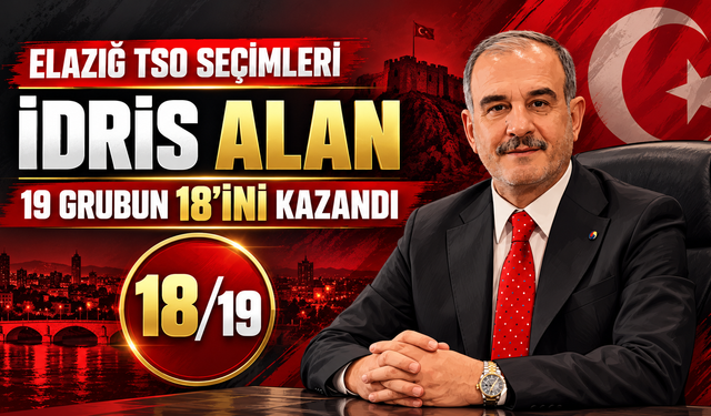 İDRİS ALAN 19 GRUBUN 18’İNİ KAZANDI
