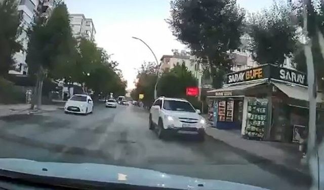 TERS ŞERİTTEN GELEN TRAFİK CANAVARI